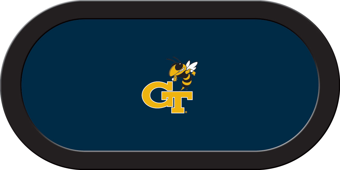 Georgia Tech Yellow Jackets – Texas Hold’em Felt (C)