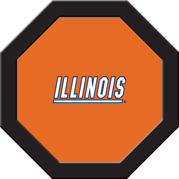 Illinois Fighting Illini – Game Table Felt (C)