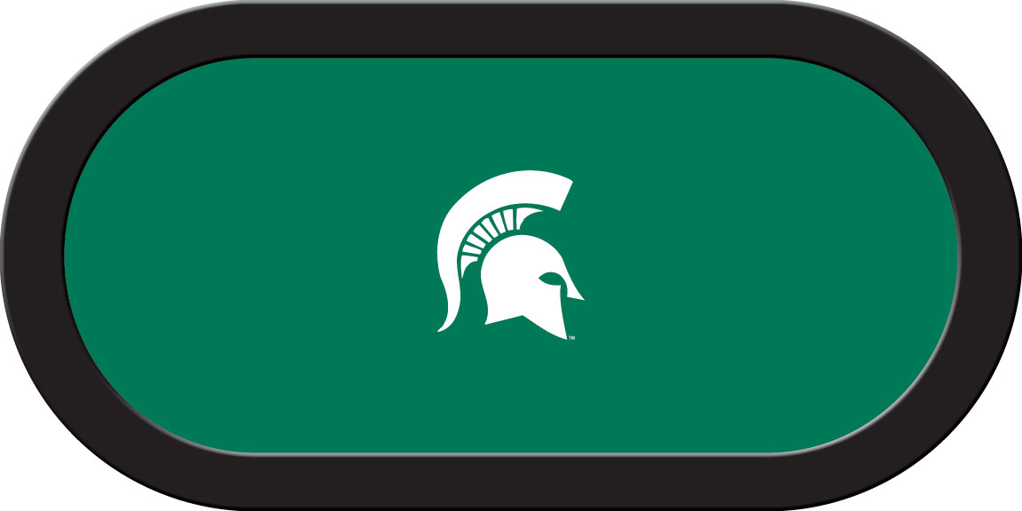 Michigan State Spartans – Texas Hold’em Felt (B)