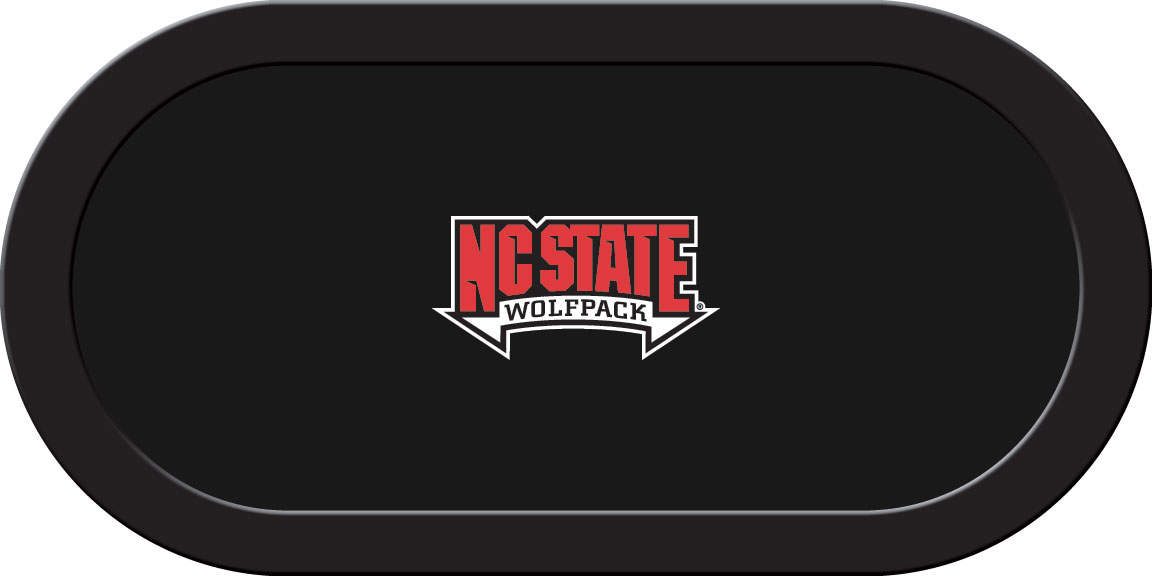 NC State Wolfpack – Texas Hold’em Felt (F)