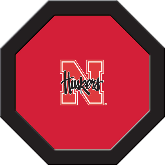 Nebraska Cornhuskers – Game Table Felt (B)