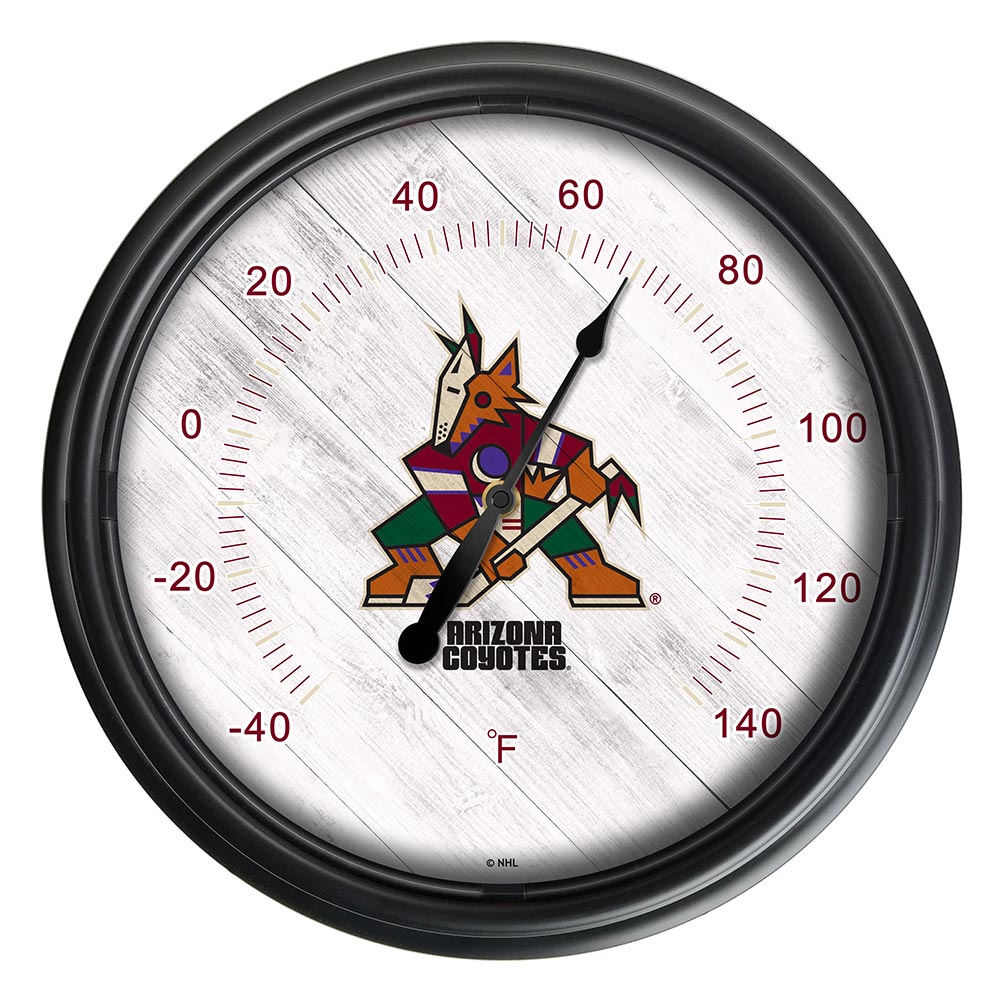 Arizona Coyotes Indoor/Outdoor LED Thermometer