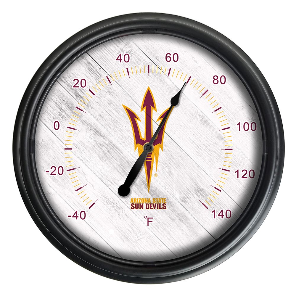 Arizona State University (Pitchfork) Indoor/Outdoor LED Thermometer