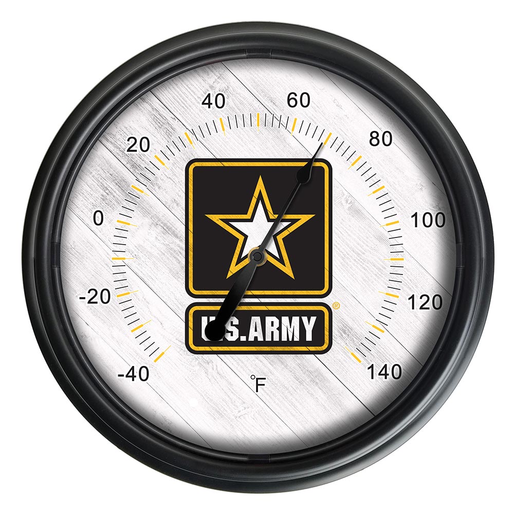 United States Army Indoor/Outdoor LED Thermometer