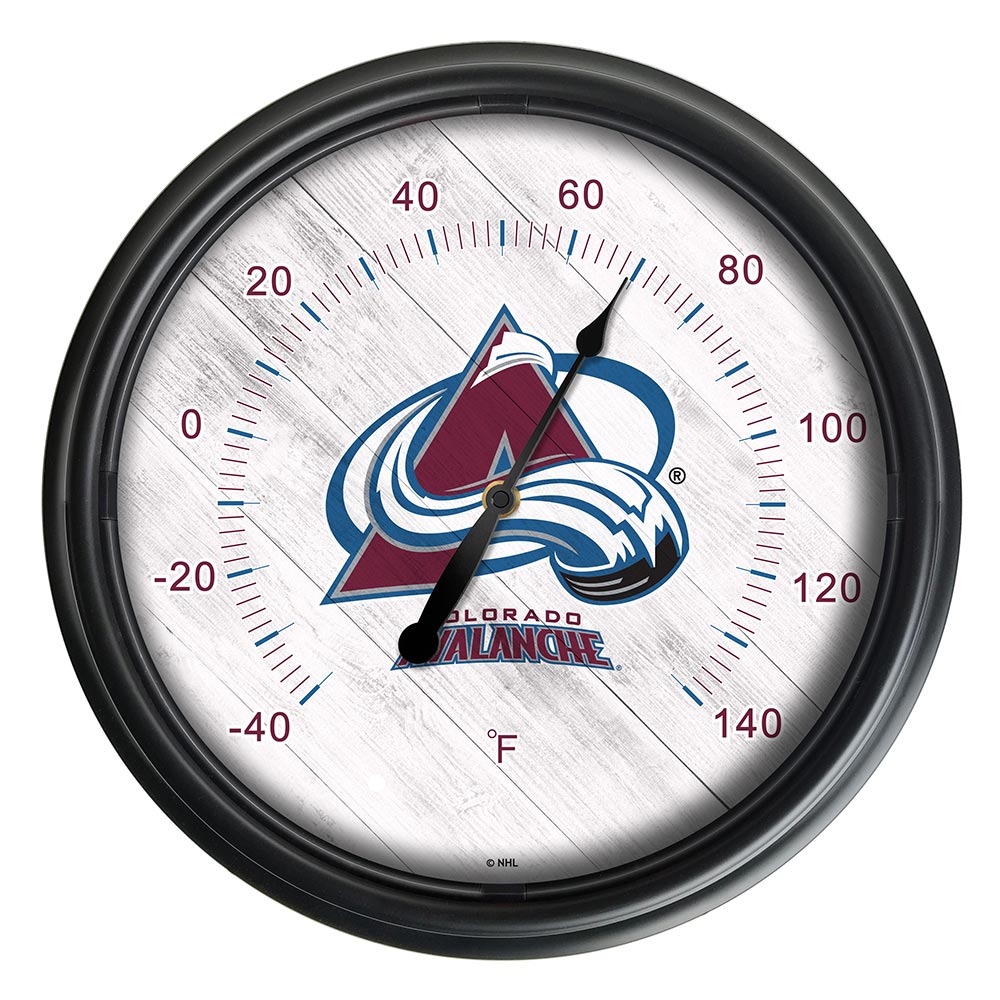 Colorado Avalanche Indoor/Outdoor LED Thermometer