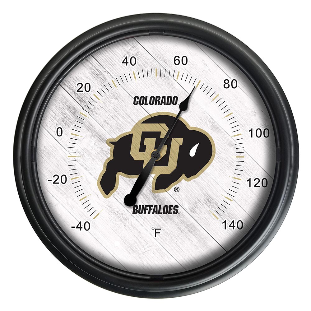 University of Colorado Indoor/Outdoor LED Thermometer