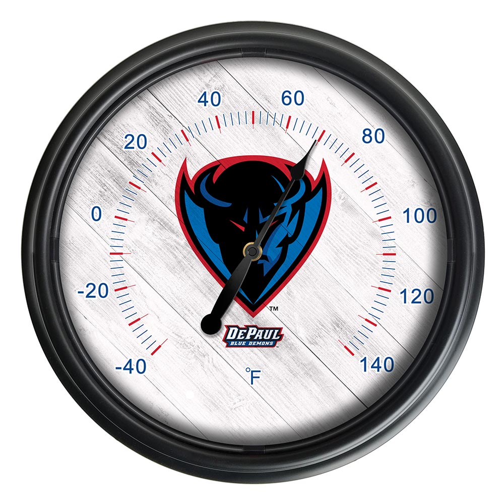 DePaul University Indoor/Outdoor LED Thermometer