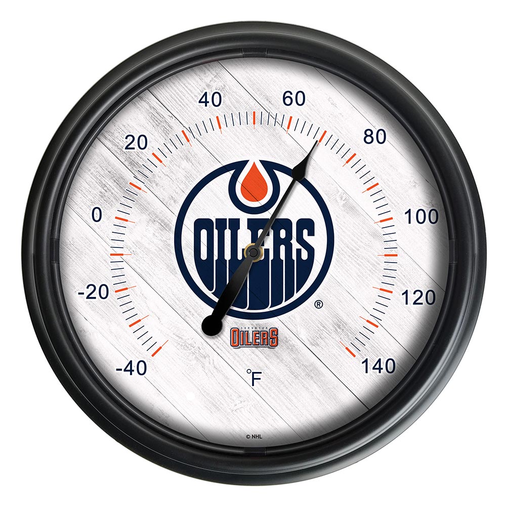 Edmonton Oilers Indoor/Outdoor LED Thermometer