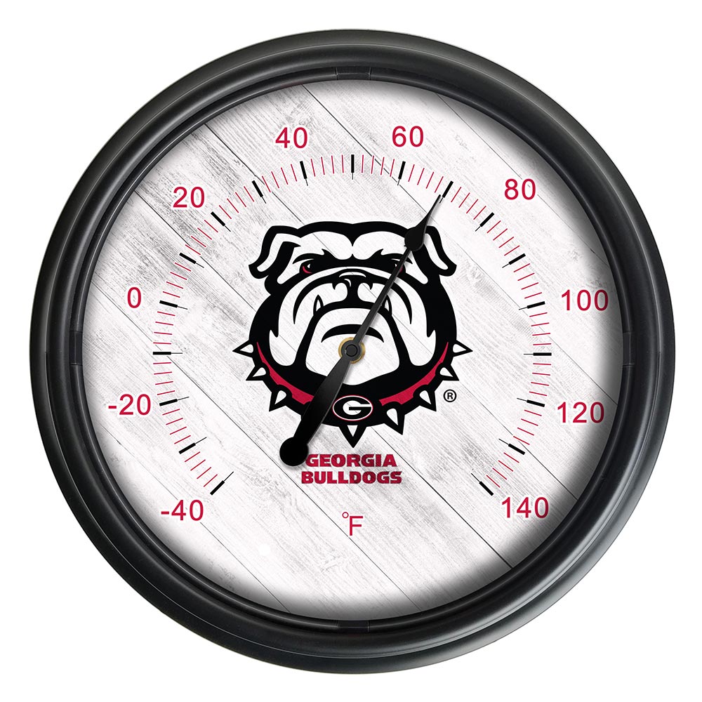 University of Georgia (Bulldog) Indoor/Outdoor LED Thermometer