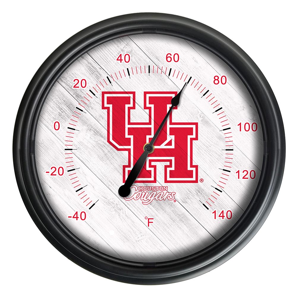 University of Houston Indoor/Outdoor LED Thermometer