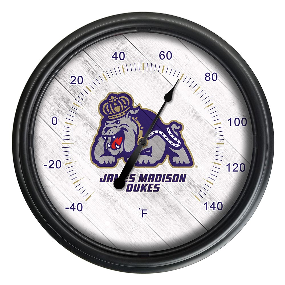 James Madison University Indoor/Outdoor LED Thermometer