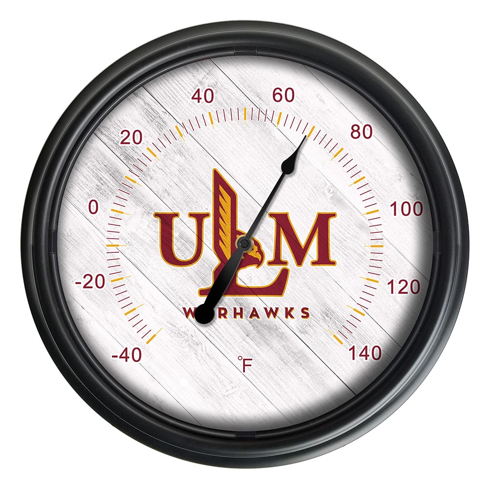 University of Louisiana at Monroe Indoor/Outdoor LED Thermometer