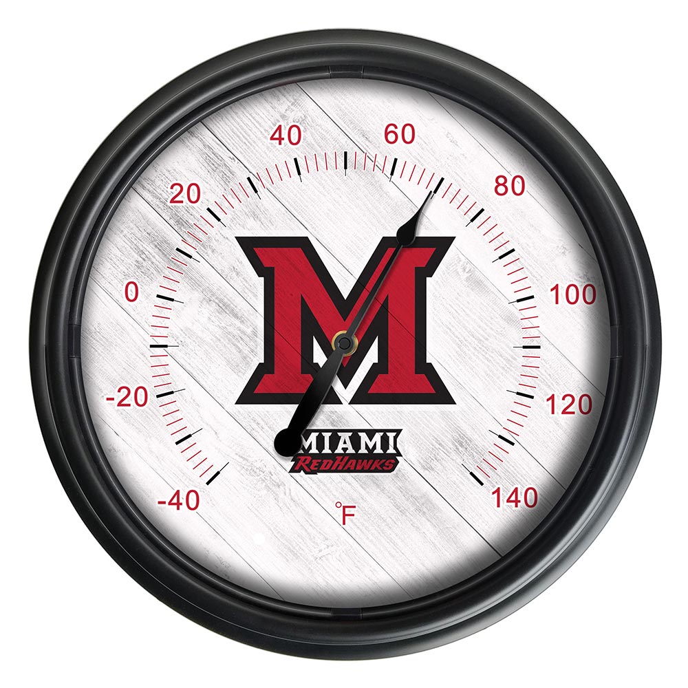 Miami University (OH) Indoor/Outdoor LED Thermometer