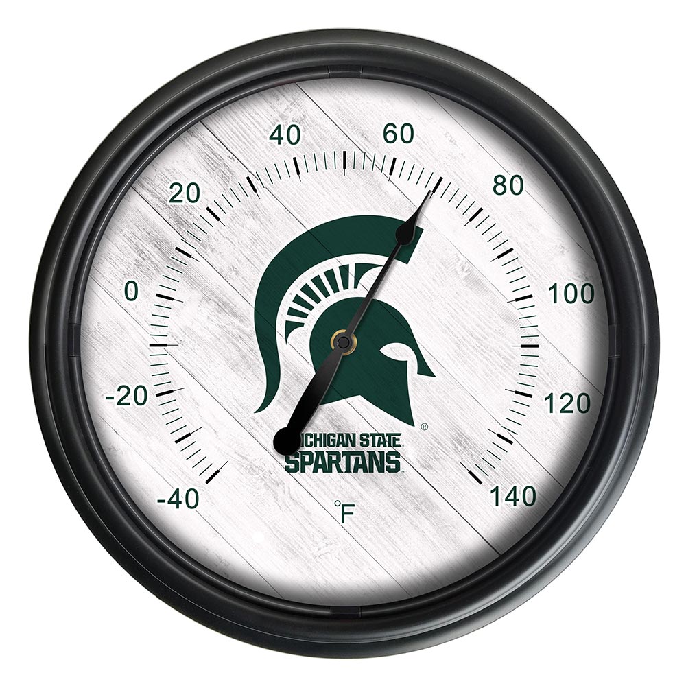 Michigan State University Indoor/Outdoor LED Thermometer