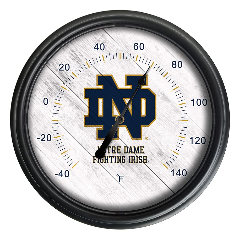 Notre Dame (ND) Indoor/Outdoor LED Thermometer
