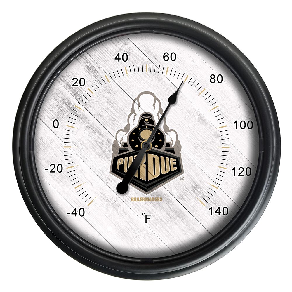 Purdue Indoor/Outdoor LED Thermometer