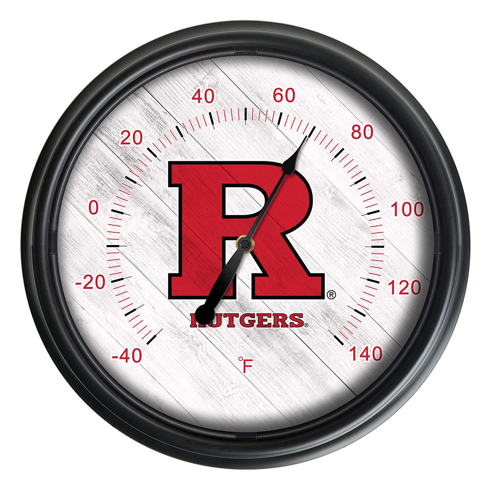 Rutgers Indoor/Outdoor LED Thermometer