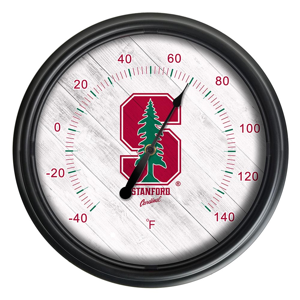 Stanford University Indoor/Outdoor LED Thermometer