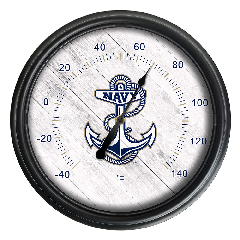 US Naval Academy Indoor/Outdoor LED Thermometer