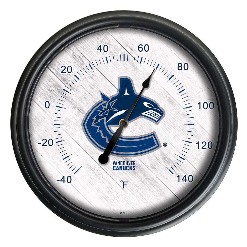 Vancouver Canucks Indoor/Outdoor LED Thermometer