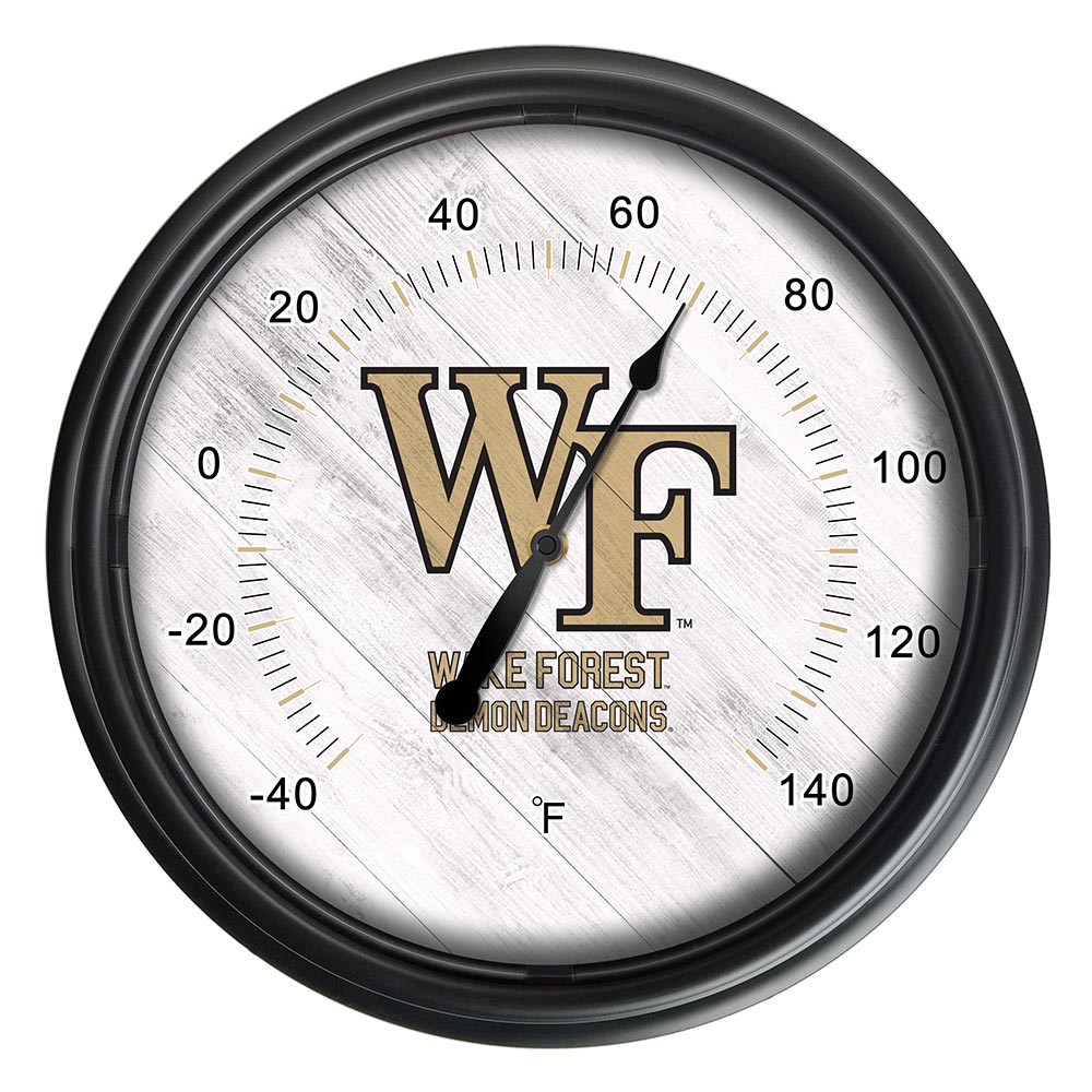 Wake Forest University Indoor/Outdoor LED Thermometer