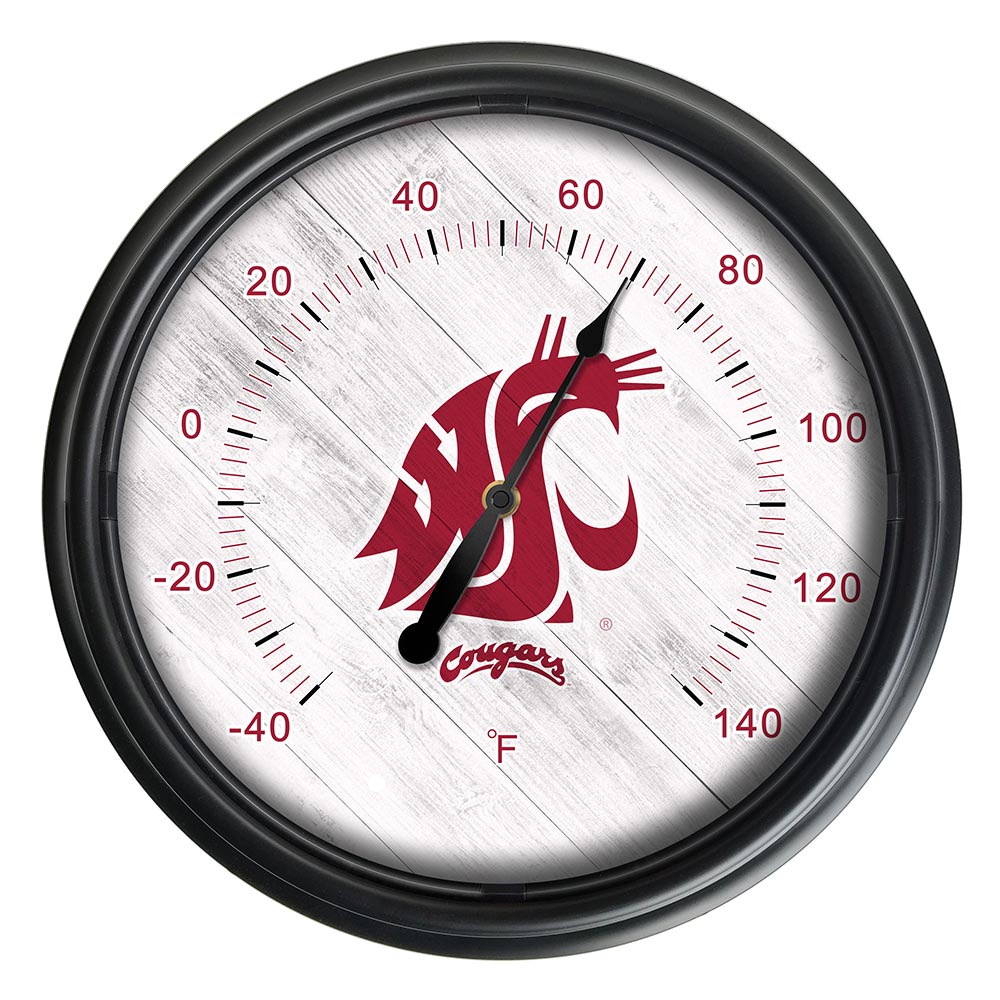 Washington State University Indoor/Outdoor LED Thermometer