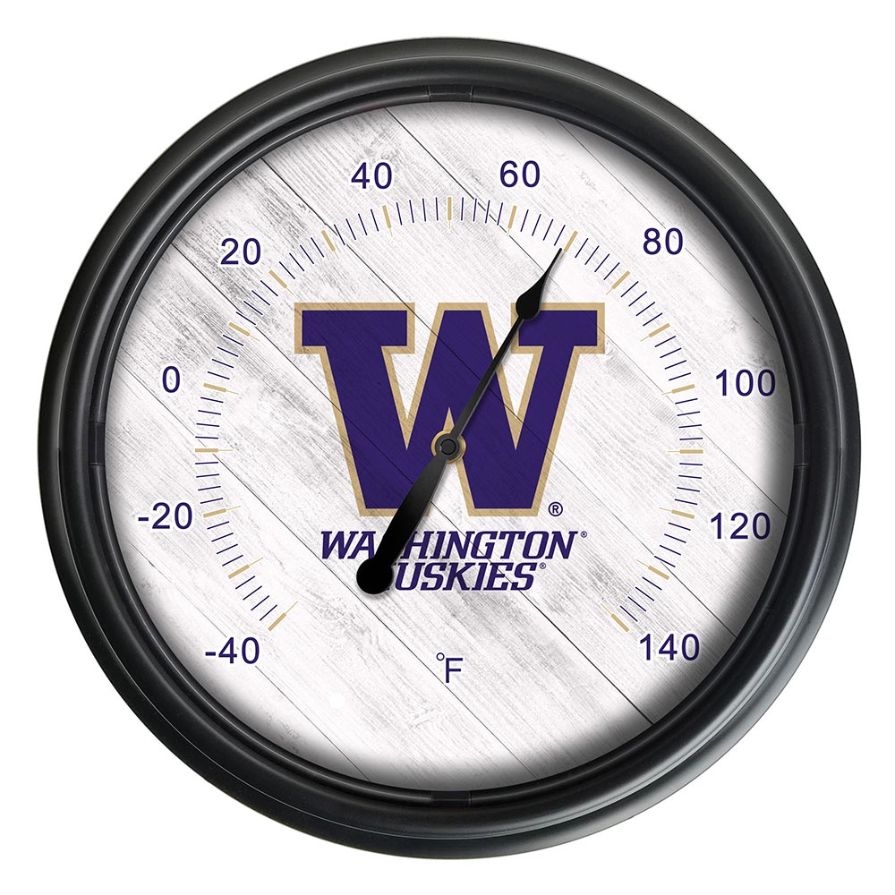 University of Washington Indoor/Outdoor LED Thermometer