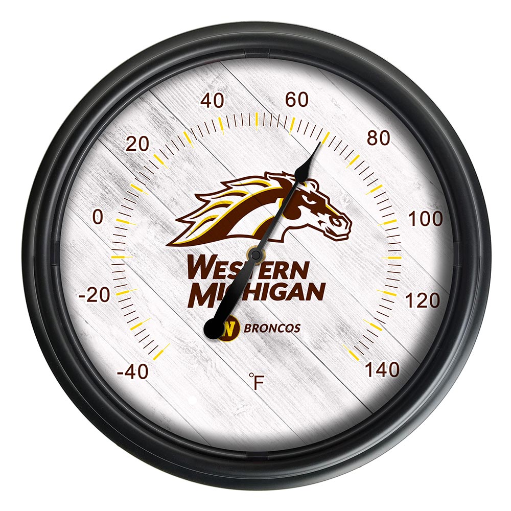 Western Michigan University Indoor/Outdoor LED Thermometer