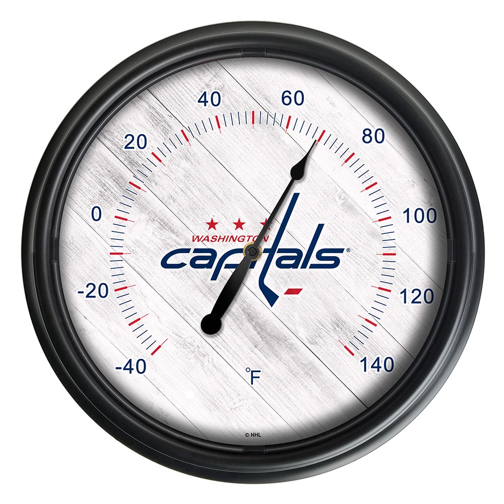 Washington Capitals Indoor/Outdoor LED Thermometer