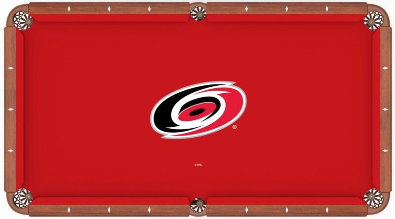 Carolina Hurricanes Logo Pool Table | 8Foot NHL Billiard Table