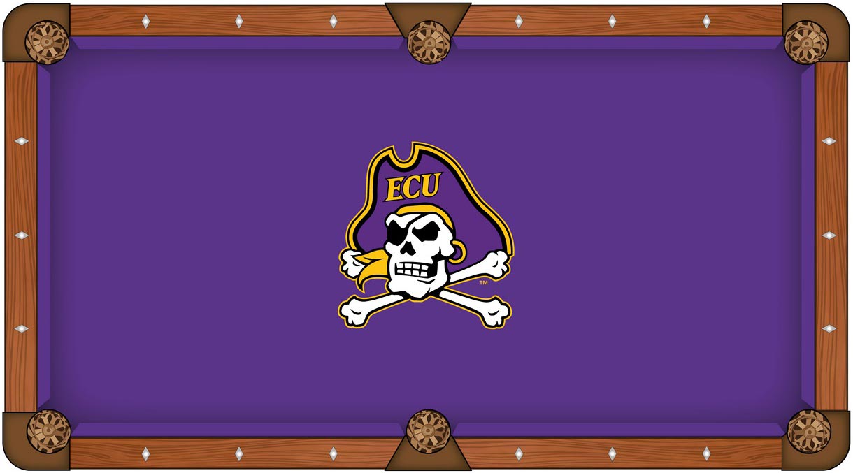 East Carolina Pirates pool table felt