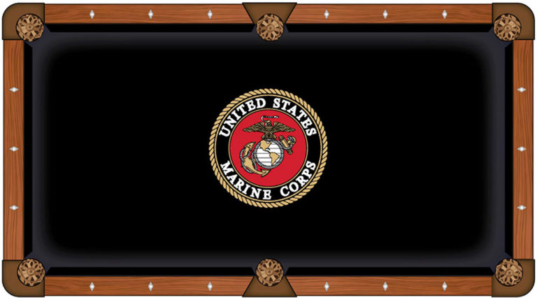 USMC Pool Table | US Marine Corps Logo Billiard Table