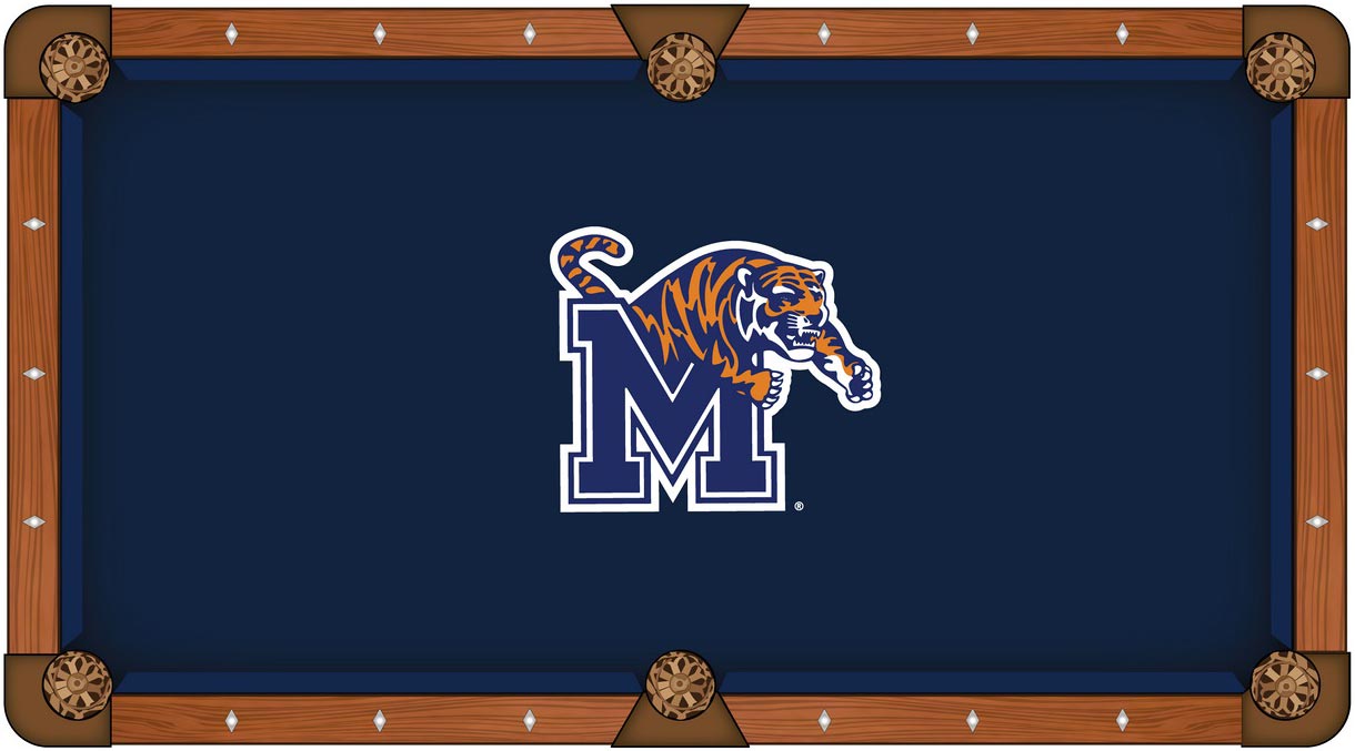 Memphis Tigers pool table felt