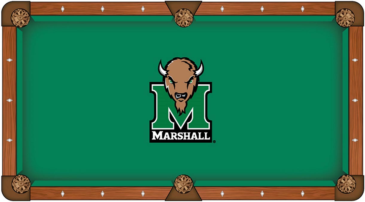 Marshall University pool table felt