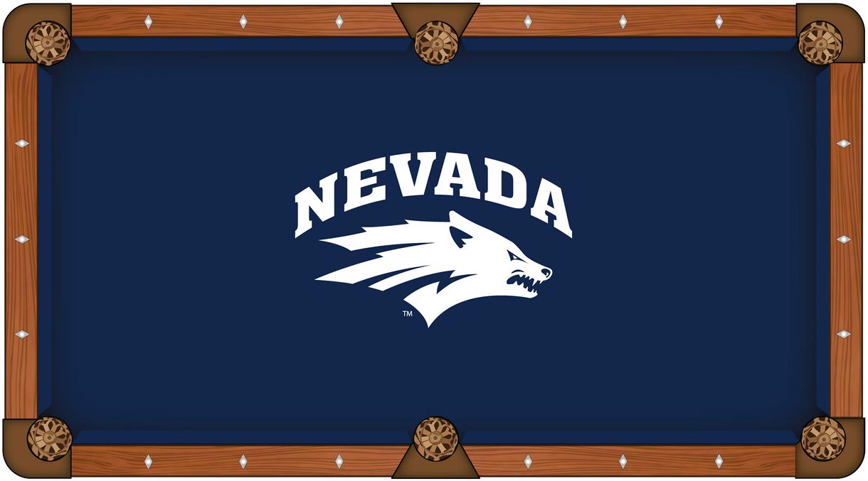 Nevada Wolf Pack Pool Table Felt