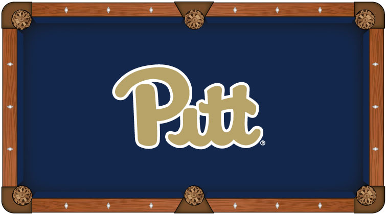 Pittsburgh Panthers pool table felt