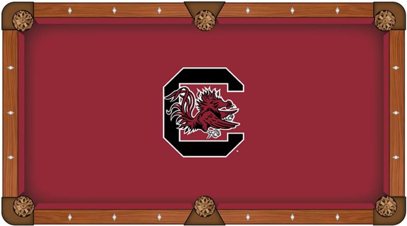 South Carolina Gamecocks Pool Table Felt | NCAA Worsted Billiard Cloth