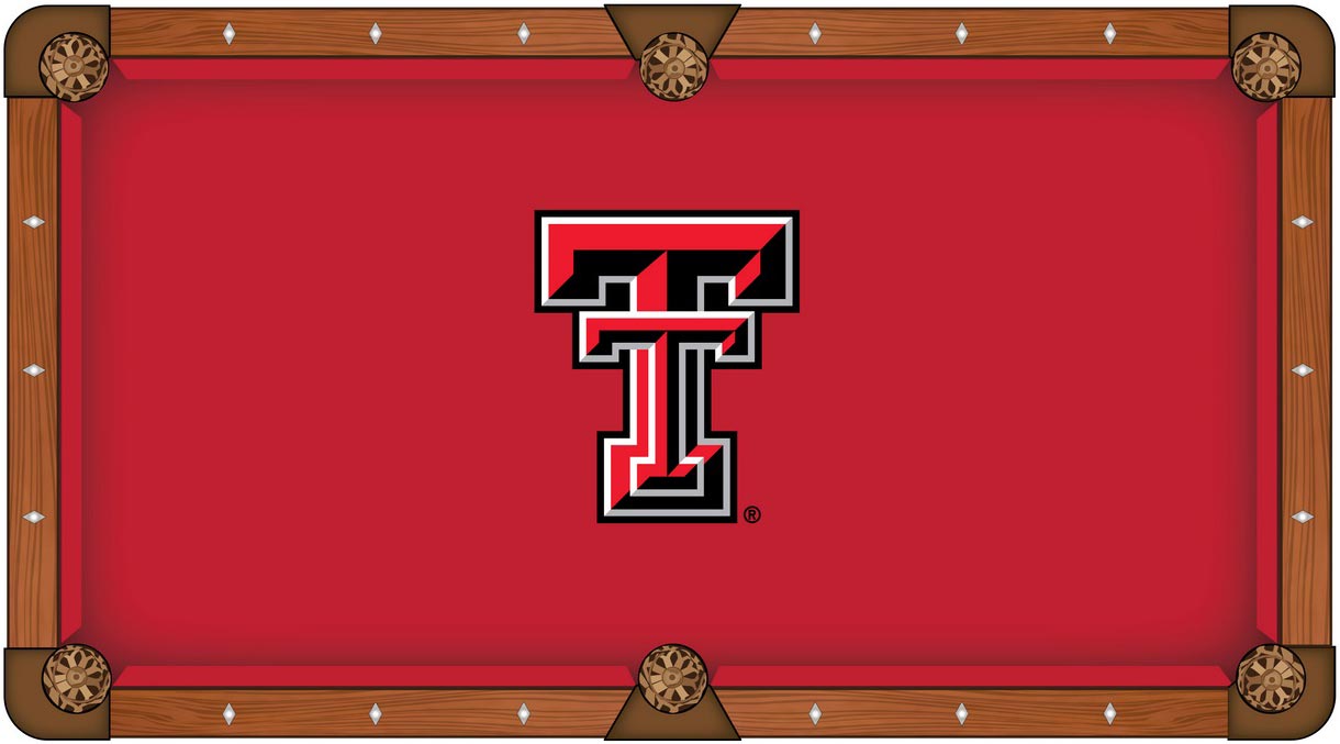 Texas Tech Red Raiders pool table felt