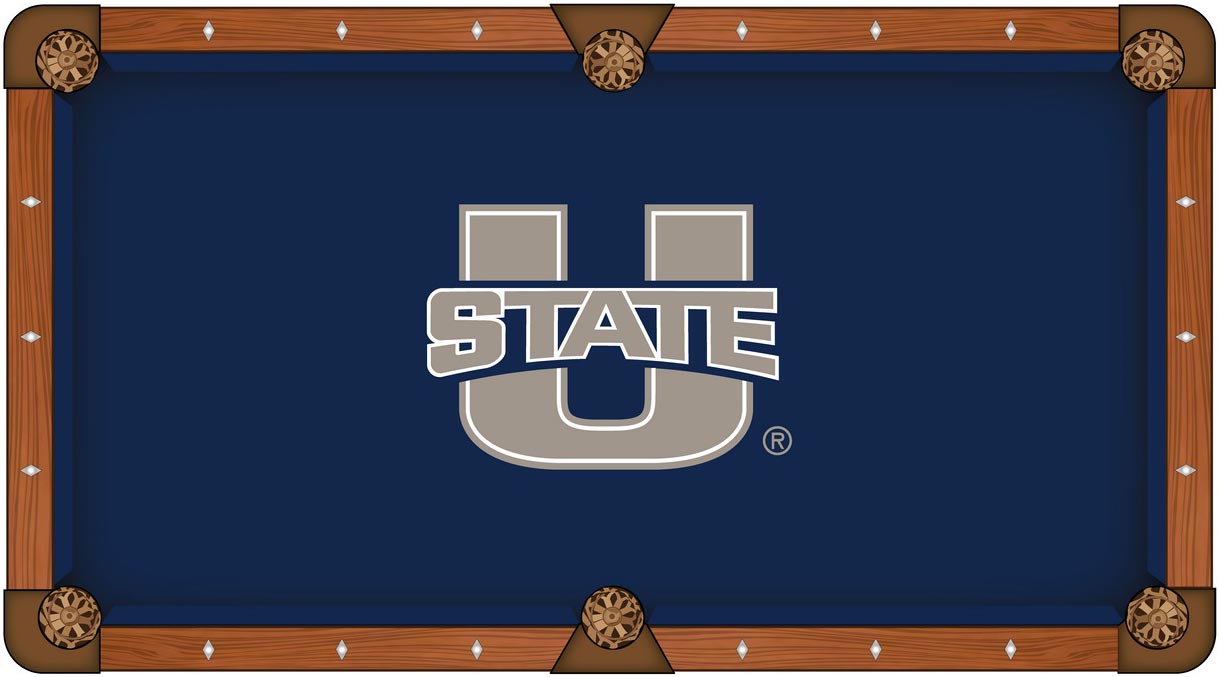 Utah State Aggies pool table felt
