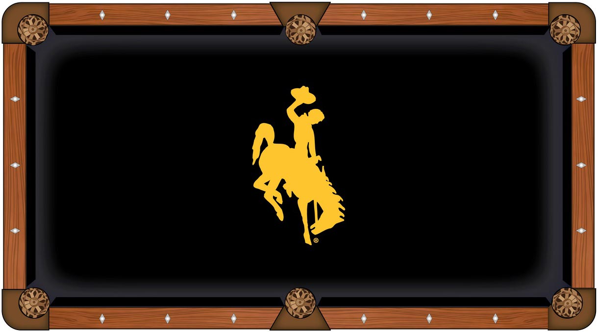 Wyoming Cowboy pool table felt