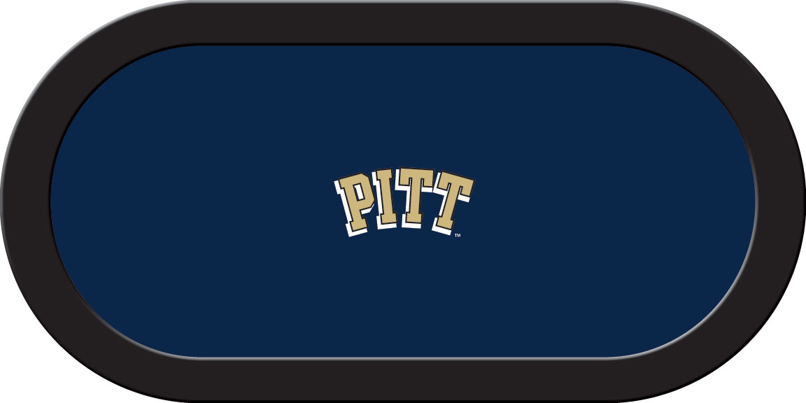 Pittsburgh Panthers poker table felt