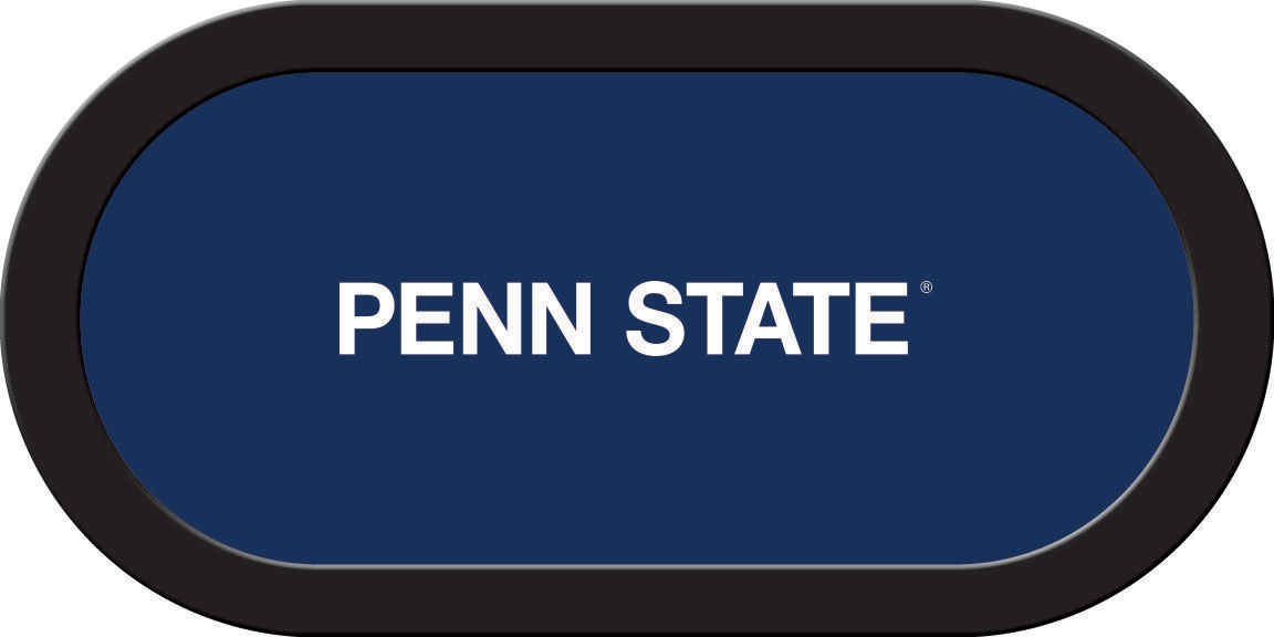 Penn State Nittany Lions poker table felt