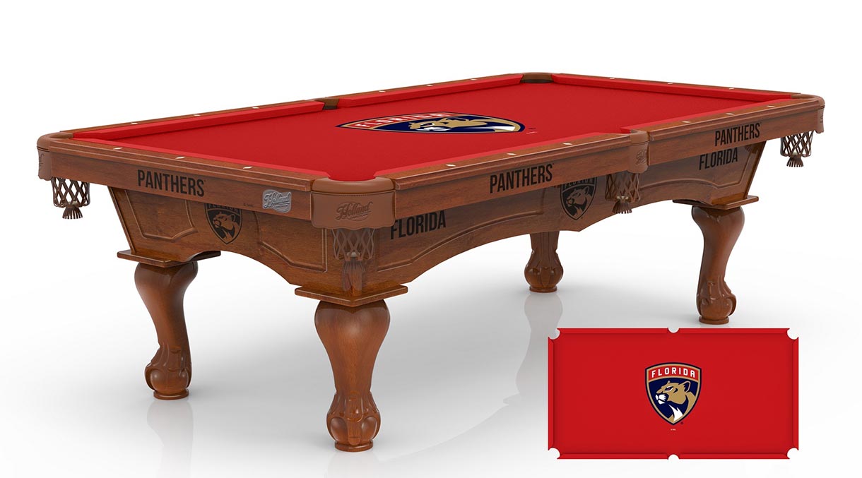 Florida Panthers Logo Pool Table