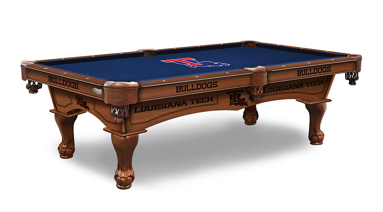 Louisiana Tech Bulldogs pool table