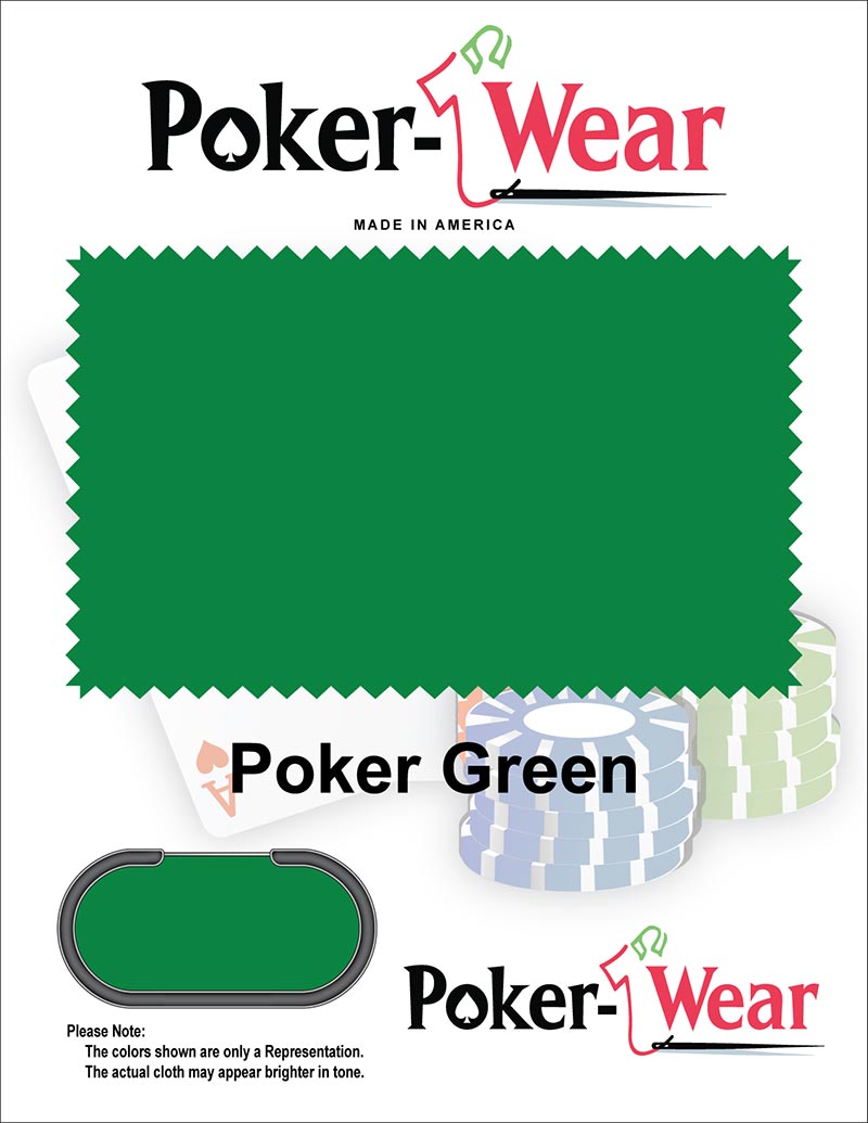 Green Poker Table Felt