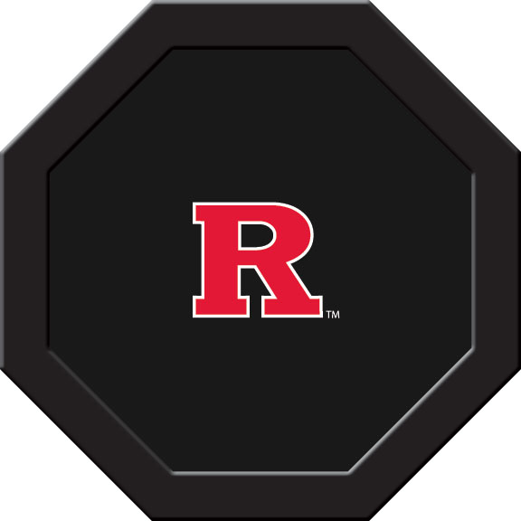 Rutgers Scarlet Knights Game Table Felt