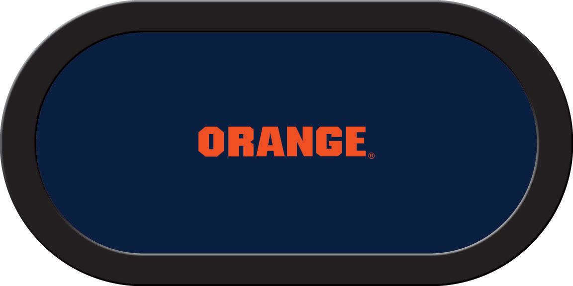 Syracuse Orange – Texas Hold’em Felt (E)