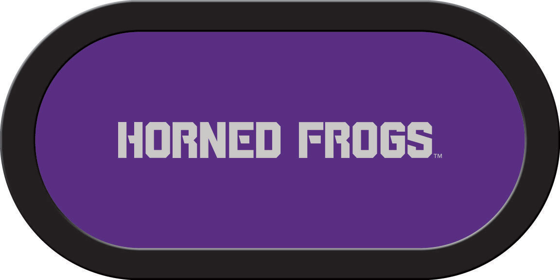 TCU Horned Frogs – Texas Hold’em Felt (D)