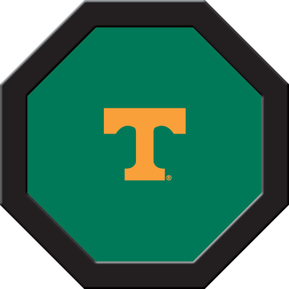 Tennessee Vols Game Table Felt Green