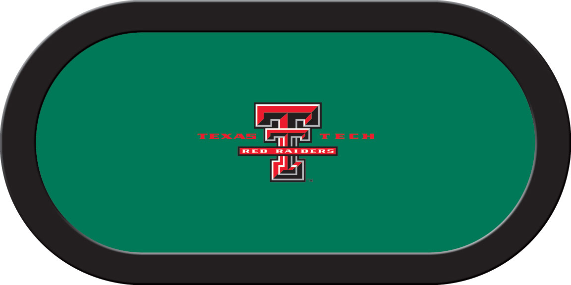 Texas Tech Red Raiders – Texas Hold’em Felt (A)